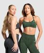نیمتنه ورزشی پشت ضربدری آداپت جیم شارک اورجینال از انگلیس Gymshark Adapt Camo Cross Back Sports Bra