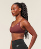 نیمتنه ورزشی پشت باز و بند دار جیم شارک اورجینال از انگلیس  Gymshark Back Gains Sports Bra