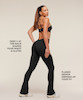 لگ ورزشی دمپا گشاد با کمر V شکل جیم شارک اورجینال از انگلیس Gymshark Lifting Dipped Waistband Flared Leggings 