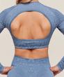 ست ورزشی نیم تنه آستین‌بلند و لگ طرح آداپت جیم شارک اورجینال از انگلیس  Gymshark Adapt Animal Set