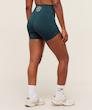شلوارک ورزشی جذب و کمر‌بلند جیم شارک اورجینال از ایتالیا  Gymshark Legacy Logo Tight Shorts