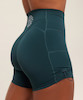 شلوارک ورزشی جذب و کمر‌بلند جیم شارک اورجینال از ایتالیا  Gymshark Legacy Logo Tight Shorts