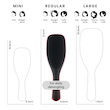 برس گره بازکن مو تنگل تیزر کروم قرمز اورجینال از انگلیس لیمیتد ادیشن Tangle Teezer The Ultimate Detangler