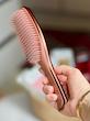 برس گره بازکن تنگل تیزر کروم شکلاتی اورجینال از انگلیس Tangle Teezer The Ultimate Detangler Regular Chrome Chocolate Bronze | Straight to Curly
