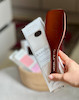 برس گره بازکن تنگل تیزر کروم شکلاتی اورجینال از انگلیس Tangle Teezer The Ultimate Detangler Regular Chrome Chocolate Bronze | Straight to Curly