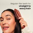 برس گره بازکن تنگل تیزر کروم شکلاتی اورجینال از انگلیس Tangle Teezer The Ultimate Detangler Regular Chrome Chocolate Bronze | Straight to Curly