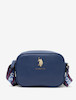 کیف کراس‌بادی زنانه یو اس پولو اورجینال از آمریکا U.S. Polo Assn. Classic Zip Crossbody Bag Navy