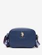 کیف کراس‌بادی زنانه یو اس پولو اورجینال از آمریکا U.S. Polo Assn. Classic Zip Crossbody Bag Navy