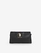 کیف کراس‌بادی زیپ‌دار یو اس پولو اورجینال از آمریکا U.S. Polo Assn. Top Zip Mini Crossbody Bag Ecru