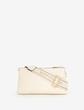 کیف کراس‌بادی زیپ‌دار یو اس پولو اورجینال از آمریکا U.S. Polo Assn. Top Zip Mini Crossbody Bag Ecru