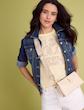 کیف کراس‌بادی زیپ‌دار یو اس پولو اورجینال از آمریکا U.S. Polo Assn. Top Zip Mini Crossbody Bag Ecru