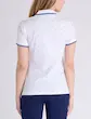 تی‌شرت پولو زنانه سفید یو اس پولو اورجینال آمریکا  U.S. Polo Assn. Dot Print Pique Polo Shirt 