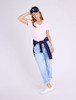 کلاه لوگو دار کپ زنانه یو اس پولو اورجینال آمریکا U.S. Polo Assn. Women’s Twill Center Logo Hat 