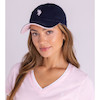 کلاه لوگو دار کپ زنانه یو اس پولو اورجینال آمریکا U.S. Polo Assn. Women’s Twill Center Logo Hat 