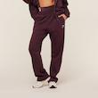 شلوار جاگر فلیس راسته و راحت زنانه جیم شارک اورجینال از ایتالیا Gymshark Training Fleece Straight Leg Regular Joggers Cherry Purple  