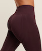 لگ ورزشی زنانه لایت هولد جیم‌ شارک اورجینال از ایتالیا Gymshark Light Hold Leggings Cherry Purple