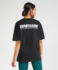تی‌شرت اورسایز زنانه/یونیسکس جیم‌ شارک اورجینال از انگلیس  Gymshark Fraction Oversized T-Shirt