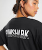 تی‌شرت اورسایز زنانه/یونیسکس جیم‌ شارک اورجینال از انگلیس  Gymshark Fraction Oversized T-Shirt