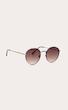 عینک آفتابی گرد با فریم فلزی لاک‌پشتی از انگلیس PrettyLittleThing Metal Frame Round Sunglasses