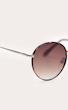عینک آفتابی گرد با فریم فلزی لاک‌پشتی از انگلیس PrettyLittleThing Metal Frame Round Sunglasses