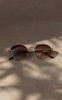 عینک آفتابی گرد با فریم فلزی لاک‌پشتی از انگلیس PrettyLittleThing Metal Frame Round Sunglasses