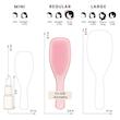 برس مو گره باز کن موهای فر و مجعد تنگل تیزر اورجینال از انگلیس Tangle Teezer Naturally Curly Mango & Pink