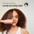 برس مو گره باز کن موهای فر و مجعد تنگل تیزر اورجینال از انگلیس Tangle Teezer Naturally Curly Mango & Pink
