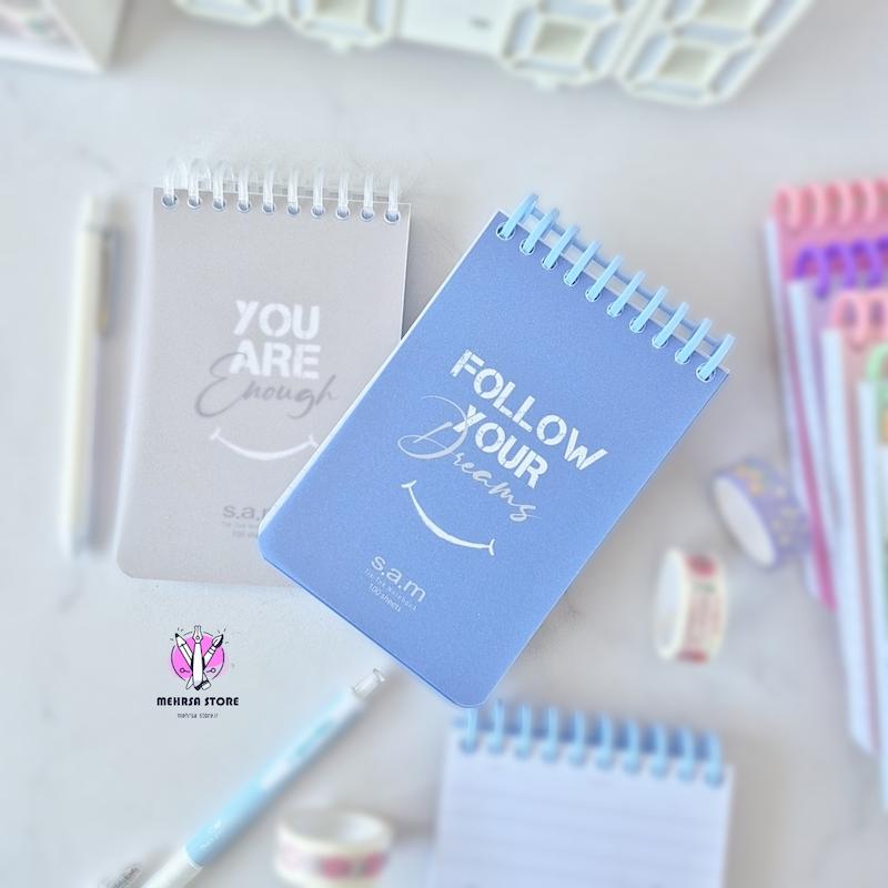 دفترچه های ۱۰۰ برگ پاستلی سری تیک تاک