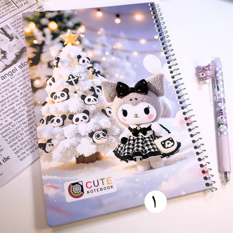 دفتر ۵۰ برگ طرح دار