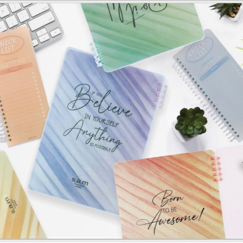 دفتر ۶۰ برگ کریستالی