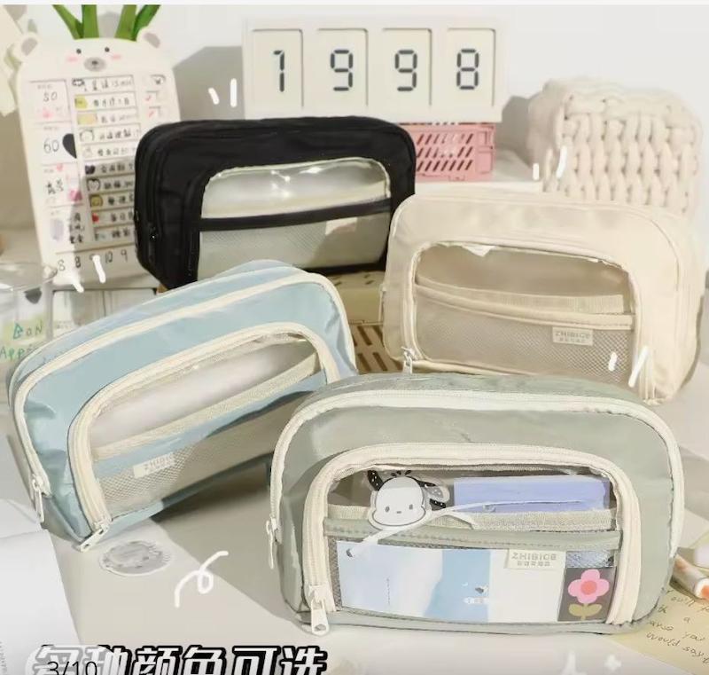 جامدادی پینترستی ۲جلو طلق برند coco