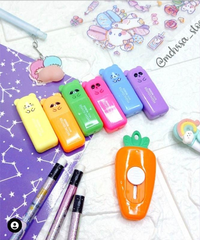 هایلایتر تدی رنگ جیغ