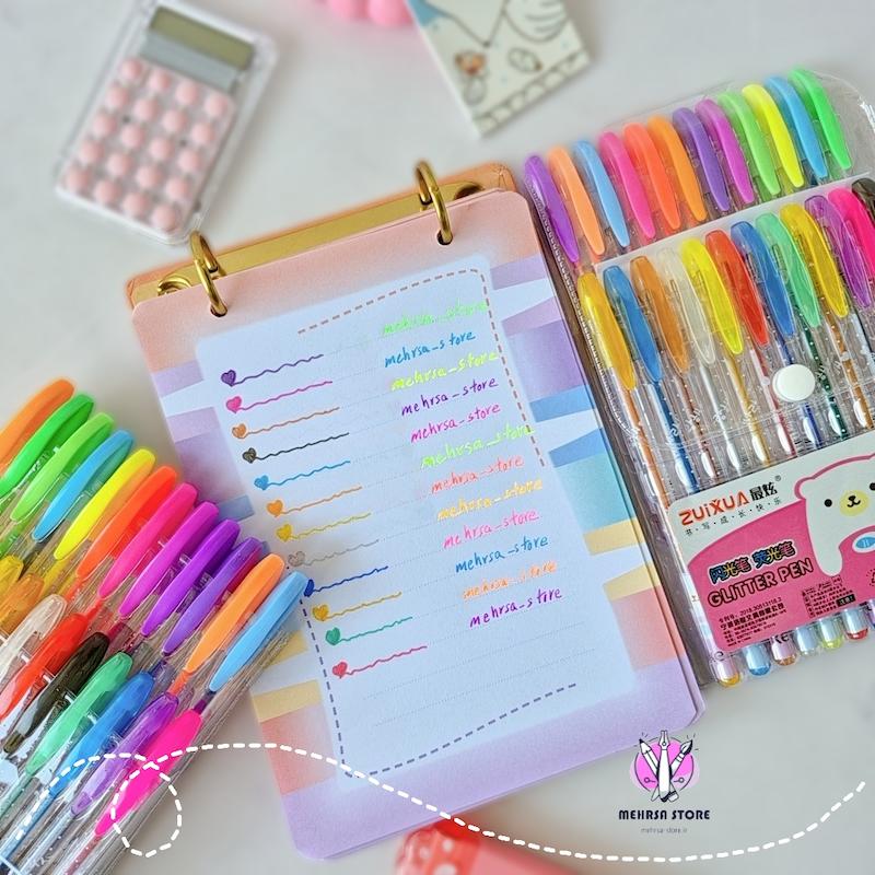 خودکار ۲۴ رنگ نئونی و اکلیلی