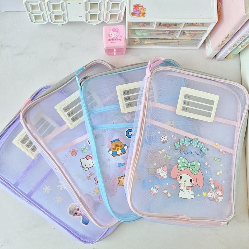 کیف سایز a4 توری 