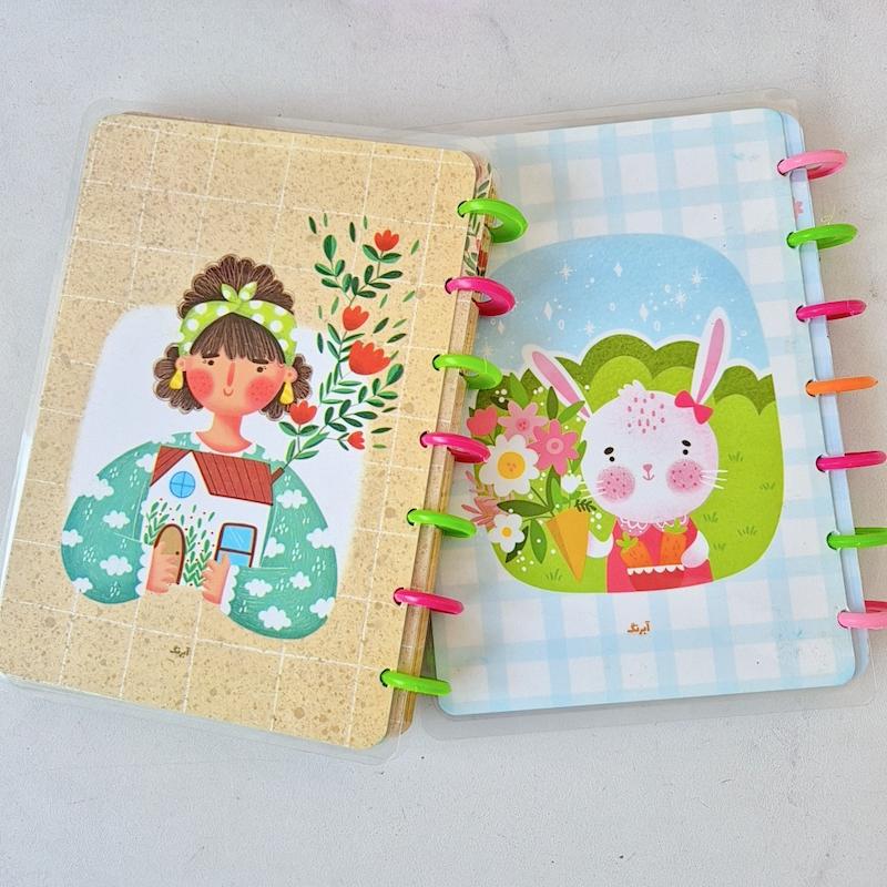 دفتر ۱۰۰ برگ دکمه 