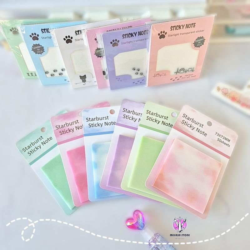 استیک نوت چسبی شفاف شاین دار