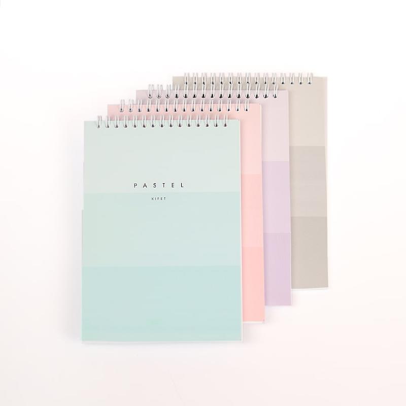 دفترچه فنر از بالا پاستلی