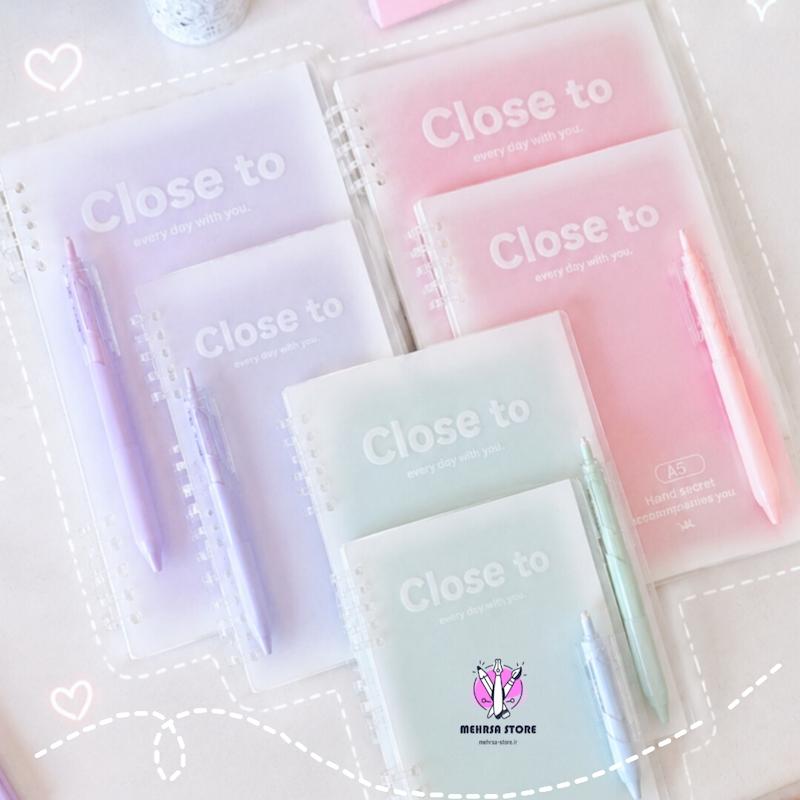 دفتر کلاسوری close to