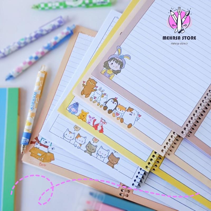 دفتر حاشیه دار