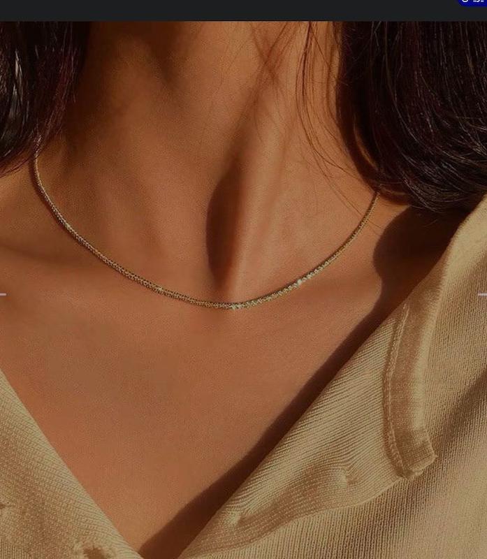 گردنبند خاوریاری نقره ای