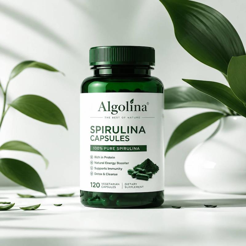 کپسول اسپیرولینا (Algolina)؛ بمب ویتامین و سلامت