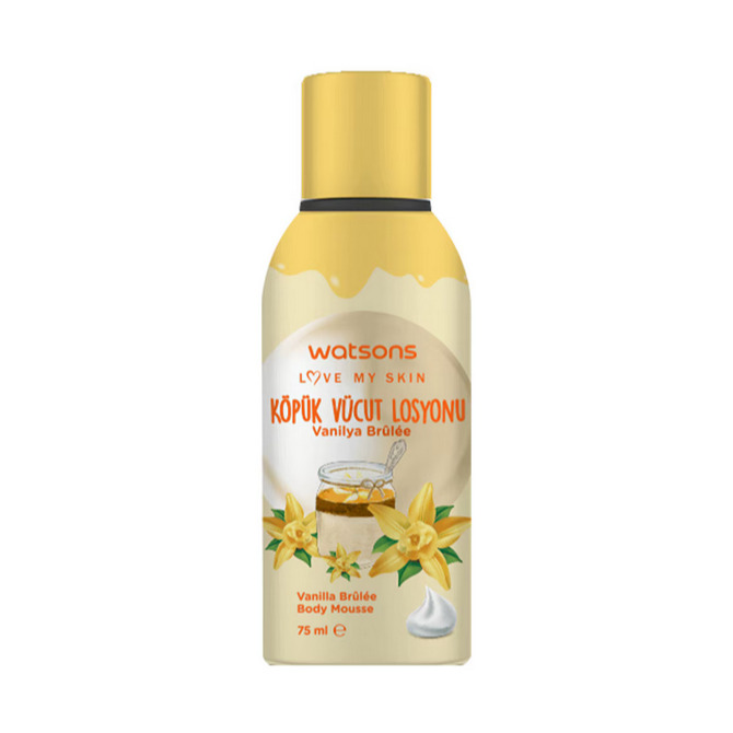 واتسونز موس بدن وانیلی Watsons Love My Skin Vanilla Brûlée Body Mousse