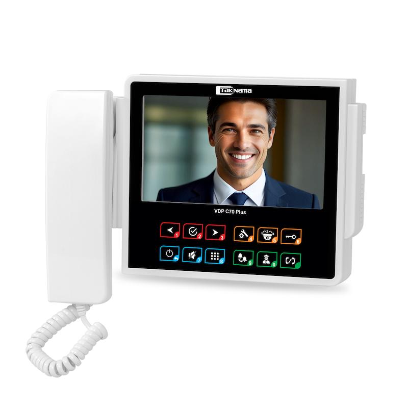 گوشی دیجیتال C70 plus ارتباط داخلی تک نما