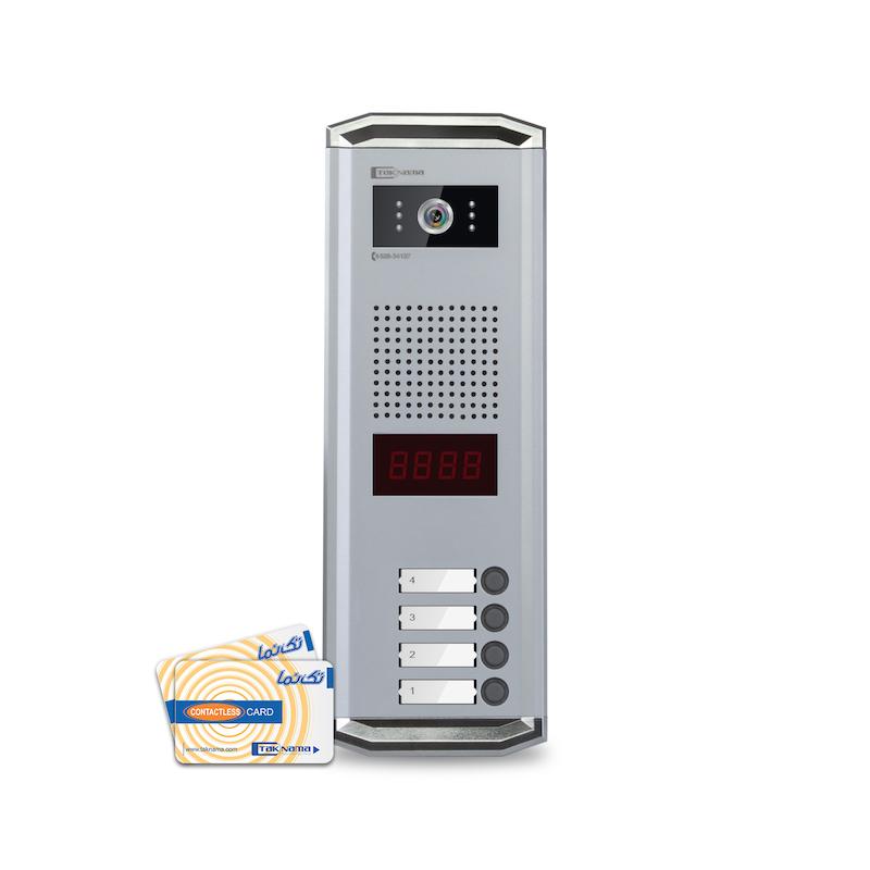 پنل دیجیتال 4 واحدی ستونی کارتی 