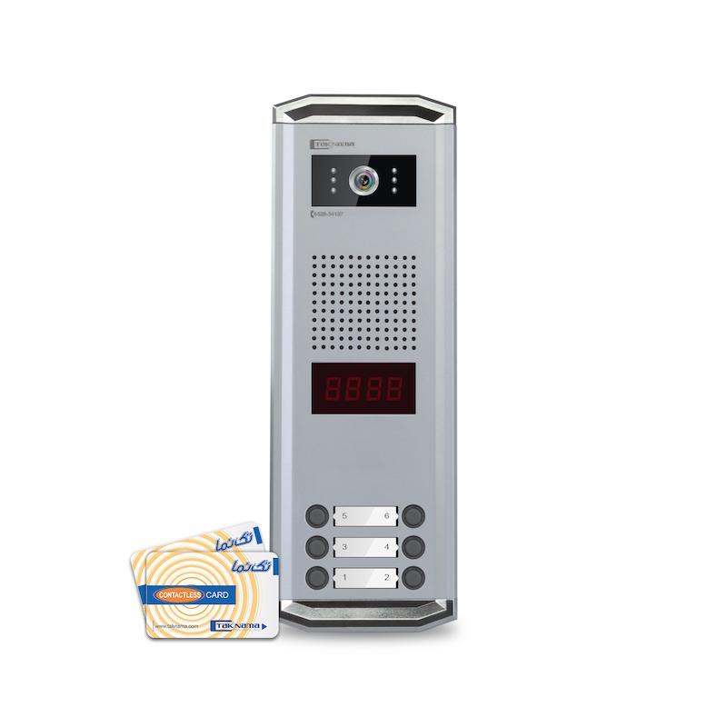 پنل دیجیتال 6 واحدی کارتی تک نما