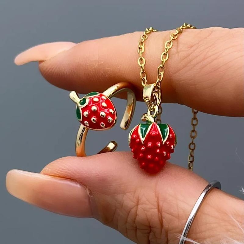 نیمست توت فرنگی استیل