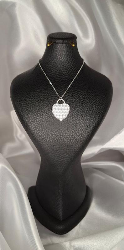 گردنبند رولباسی رومانتویی بازنجیربلند