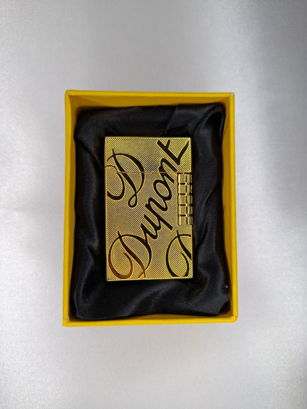 فندک شعله ساده چرخشی دیپونت جعبه دار