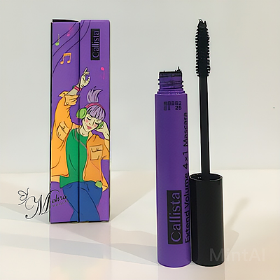 ریمل حجم دهنده کالیستا بنفش مدل اکستندد ولوم Calista Extended Volume Mascara