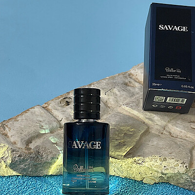  عطر جیبی مردانه بالرینا مدل ساواج Savage حجم 25 میلی لیتر